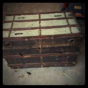 Antique Wood Chest
